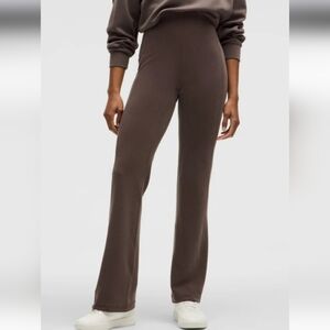 Lululemon Ribbed Softstreme Flared Pant - Brown